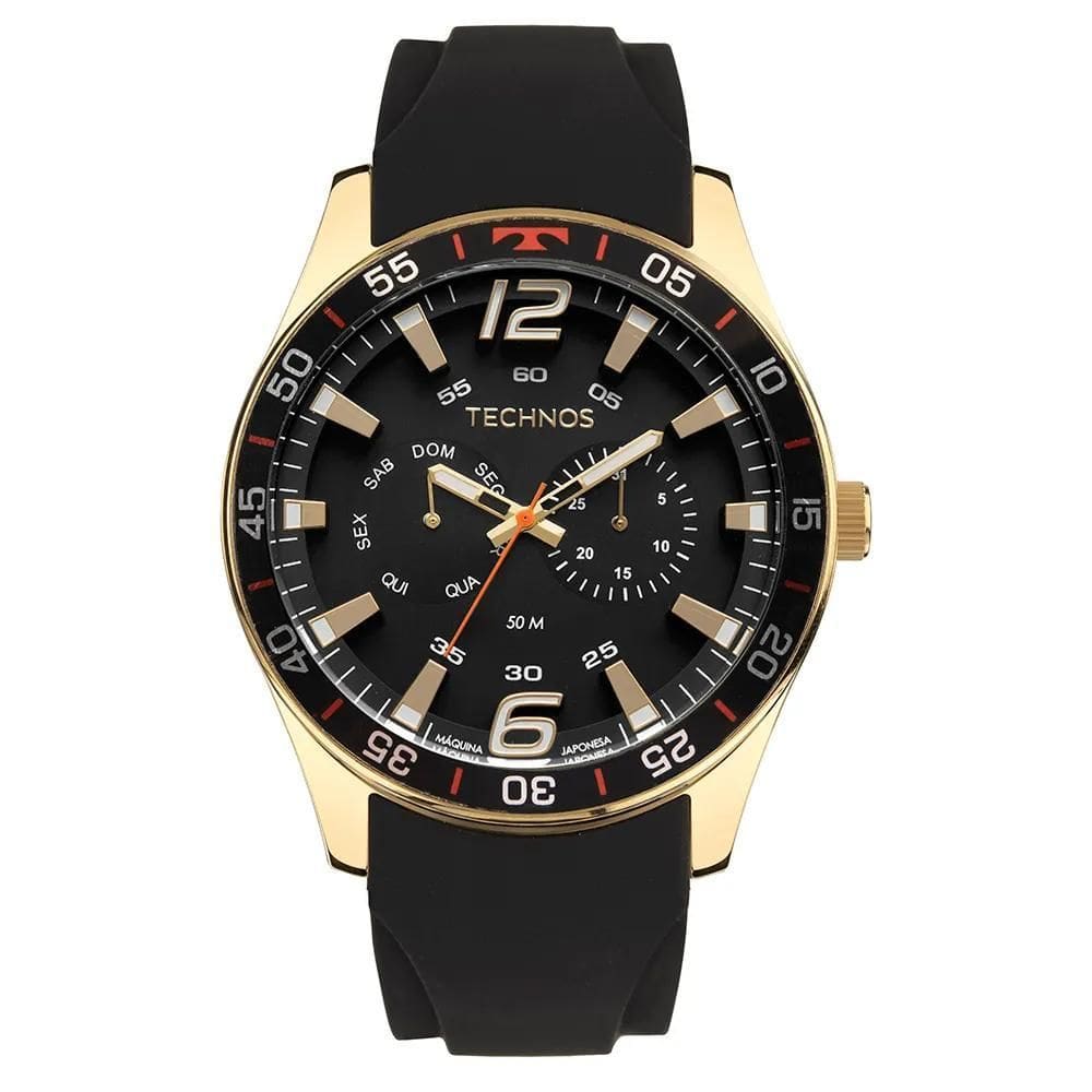Relógio Technos Masculino Racer Premium Prata 6P25CB/2B