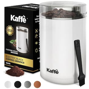 e Moedor de Café em Grãos 100g de Aço Inoxidável, 110v, KAFFè KFGRINDERS, Branco