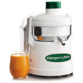 Centrífuga de Frutas, Aço Inox, 250W, 110v, OMEGA J4000, Branco