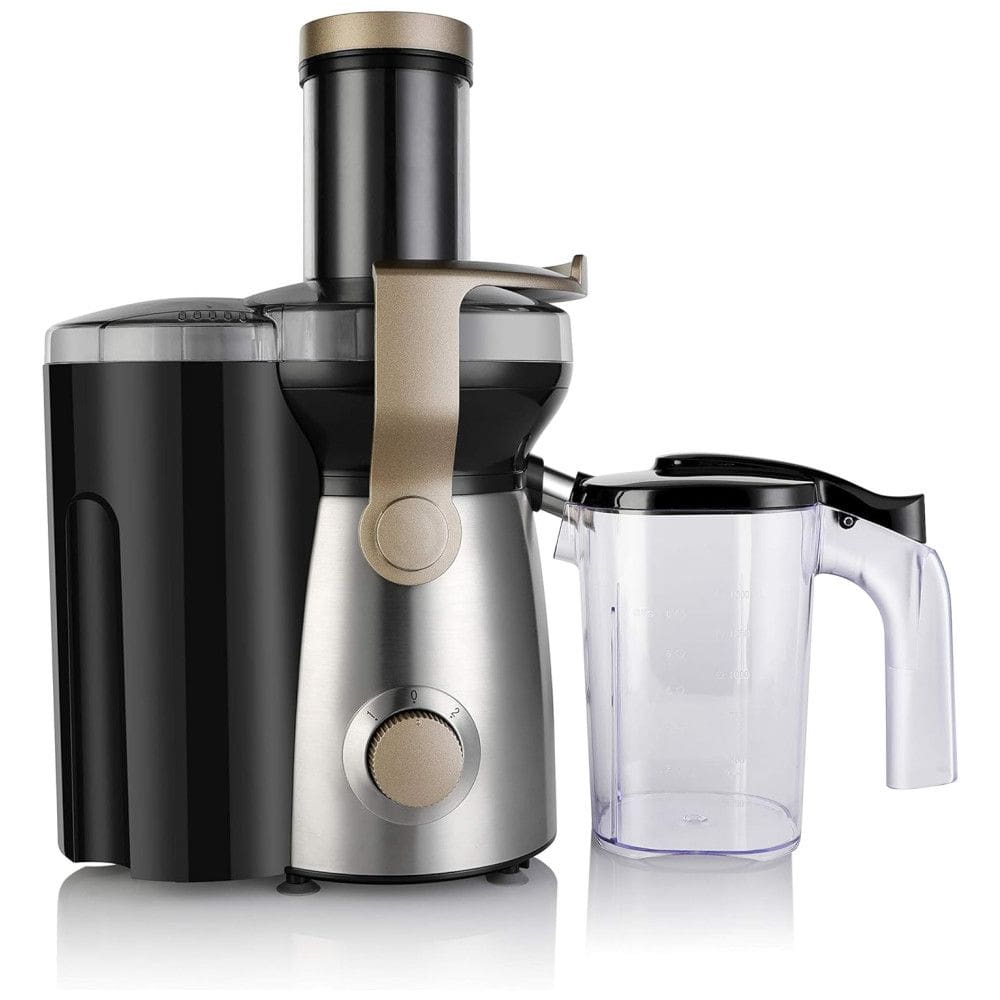Centrífuga de Frutas com 2 Velocidades, Aço Inox, W, 110v, BRENTWOOD JC 1000, Preto