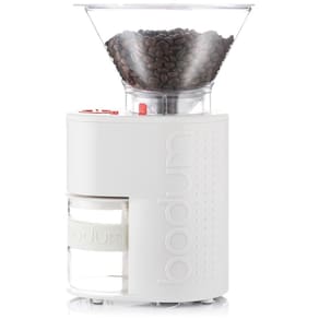 Moedor de Café 12 Níveis de Moagem até 1.2kg Aço Inoxidável, 110v, BODUM 10903 913US 3, Branco