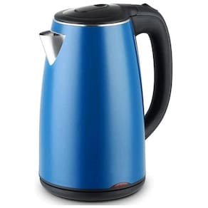Chaleira Elétrica 1.7L com Desligamento Automático e Proteção de Fervura, 1800W, 110v, KJLY, Azul