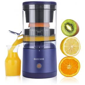 Centrifuga de Frutas Portátil Recarregável via USB, 110V, DUSENHO, Azul
