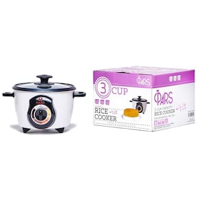 Pars Automatic Persian Rice Cooker Tahdig Rice Maker Perfect Rice Crust 3 Cup
