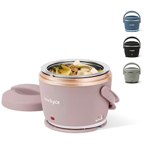 Lancheira Elétrica Portátil 600 mL Aquece e Mantem Aquecido, 110v, CROCK POT 2158951, Rosa