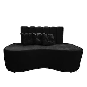 Sofa Curvo Feijão Organico Lisboa Preto