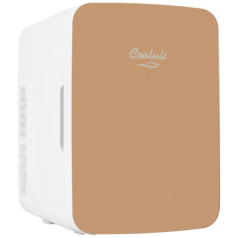 Geladeira e Frigobar para carro, Portátil, 1 240V, 12V, L, COOLULI Infinity 10 Liter Gold Mini Fridge, Dourado