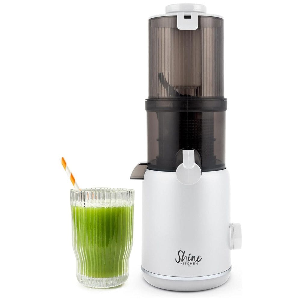 Centrifuga de Frutas Portátil com Motor Potente, sem BPA e Designer Compacto, 110V 150W, Tribest, Branco