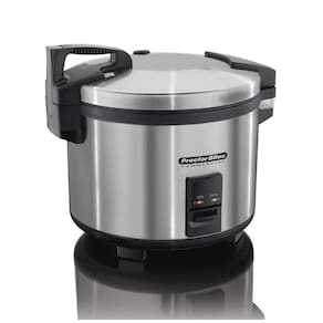 Panela de Arroz Elétrica 14L Multifuncional com Desligamento Automático, 1550W, 110v, HAMILTON BEACH 37560R, Prateado