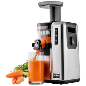 Centrífuga de Frutas, Aço Inox, 150W, 110v, HUROM HZ, Prateado