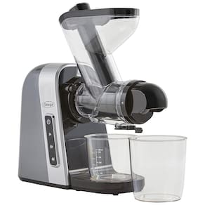 MM400GY Espremedor Elétrico para Sucos com Extração Lenta, 200W, 110v, OMEGA MM400GY13, Cinza