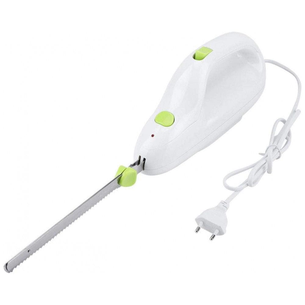 Faca Elétrica em Aço Inoxidável, Branca, 110v, HAOFY, Branco