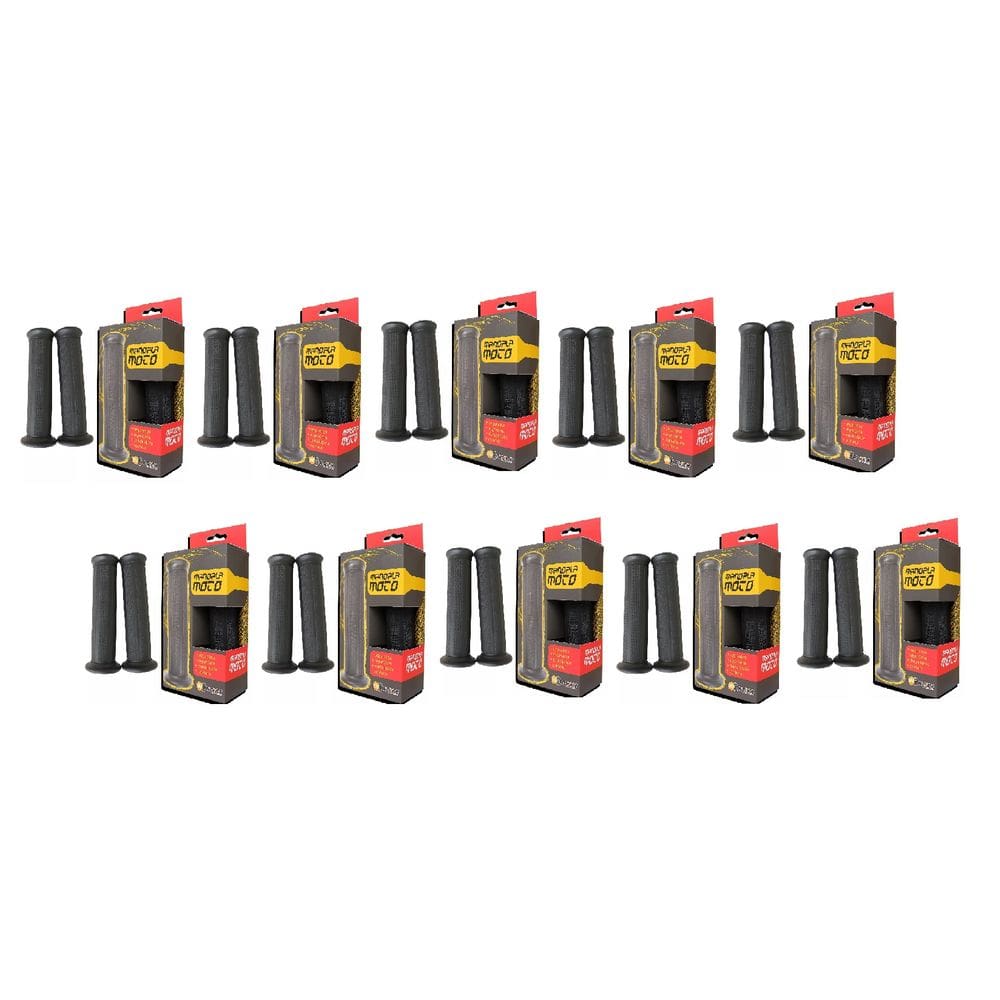 KIT COM 10 PARES MANOPLA Honda CB300 CBX CB Twister 250 CBX 200 Strada CBR 450 CB 500 Cg 160 Cb 600 Hornet