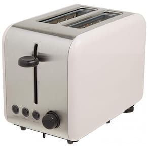Torradeira Elétrica 2 Fatias, Aço Inoxidável 900W, 110v, KATE SPADE NEW YORK 885786, Prateado