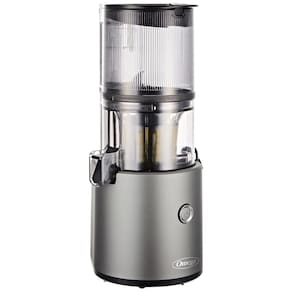 Centrifuga de Frutas 2 Litros com Função Reversa e Funil Extra Grande, 110V 150W, Omega Juicer JC2022GY11, Cinza
