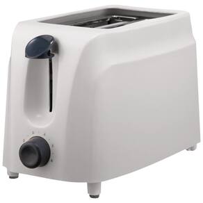 Torradeira Elétrica de 2 Fatias com 6 Níveis de Tostagem, 110V 260W, Brentwood, Branca