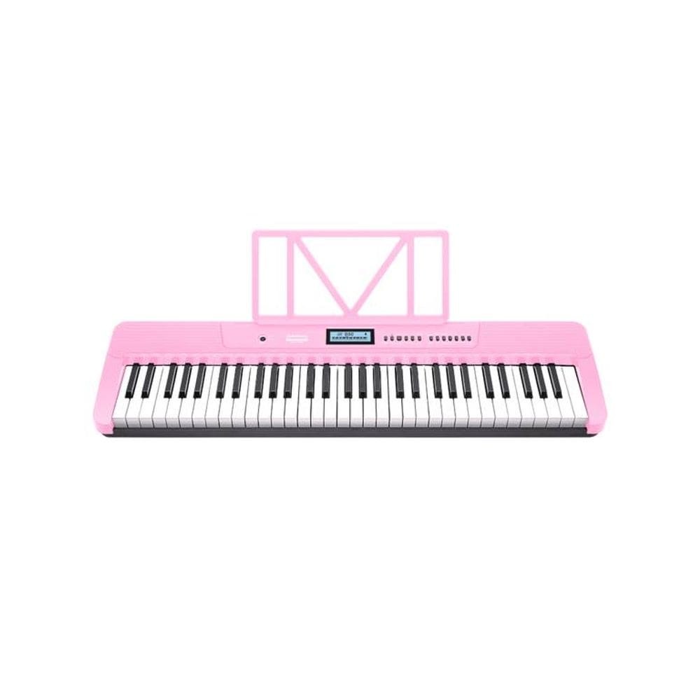 Teclado Musical Waldman WTS-300 Rosa - 61 Teclas