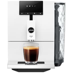 Máquina de Café Expresso com Visor em Led, Intensidade e Volume do Café Programáveis, 110V 1450W, Jura ENA 4 Full Nordic, Branca