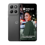 Smartphone Motorola Moto G15 256Gb Dual Chip 4G Tela 6.7” Câmera Dupla 50MP+5MP Grafite