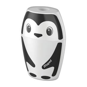 Apontador Escolar Maped Shakky Panda/Pinguin - Item Variado