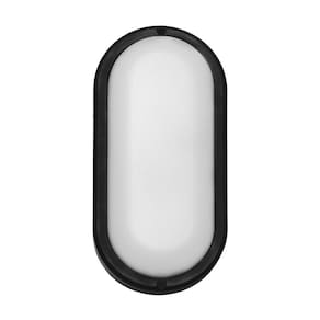 Kit 3 Arandela Tartaruga Led Taschibra Phare Slim 32w Ip65 3000k Bivolt Preto