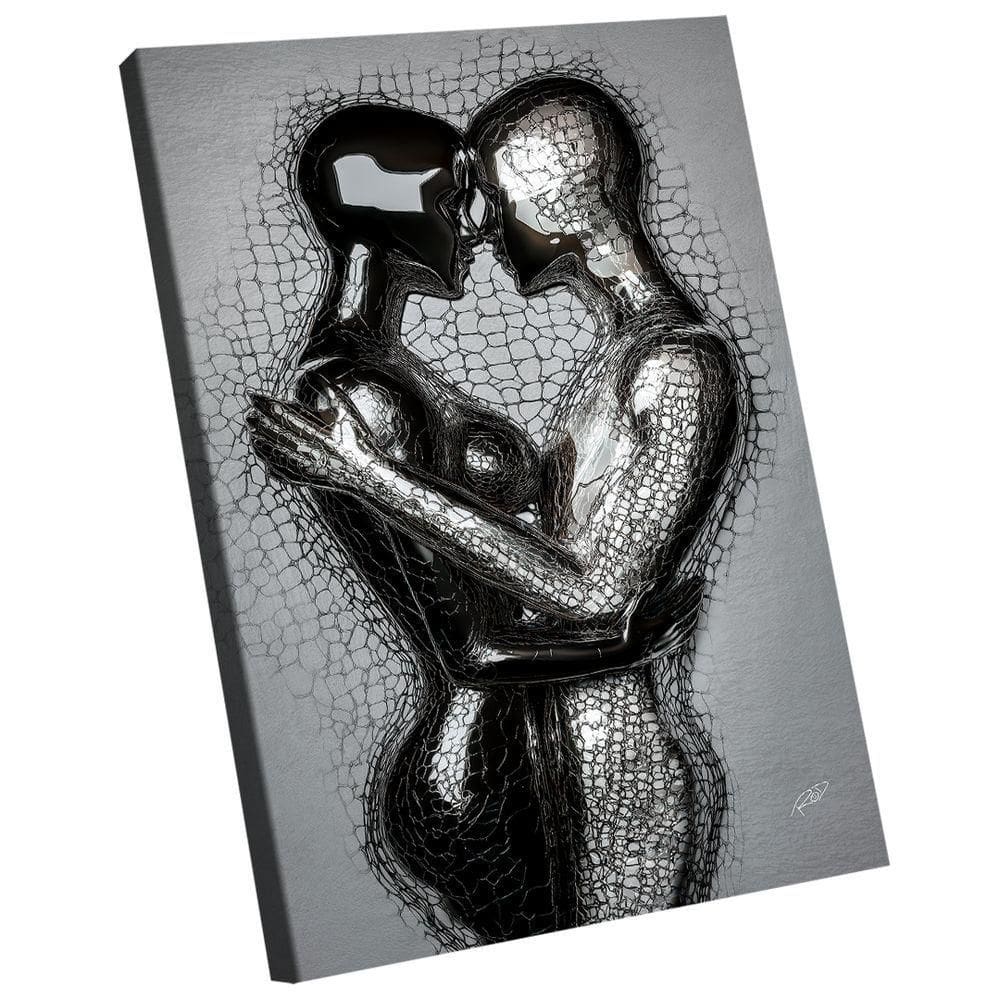 Quadro Decorativo Casal 3d