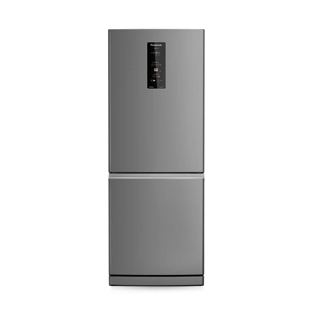 Geladeira Panasonic BB64 Aço Escovado Inverse Frost Free 460L Inverter A+++ NR-BB64PV1X 220V