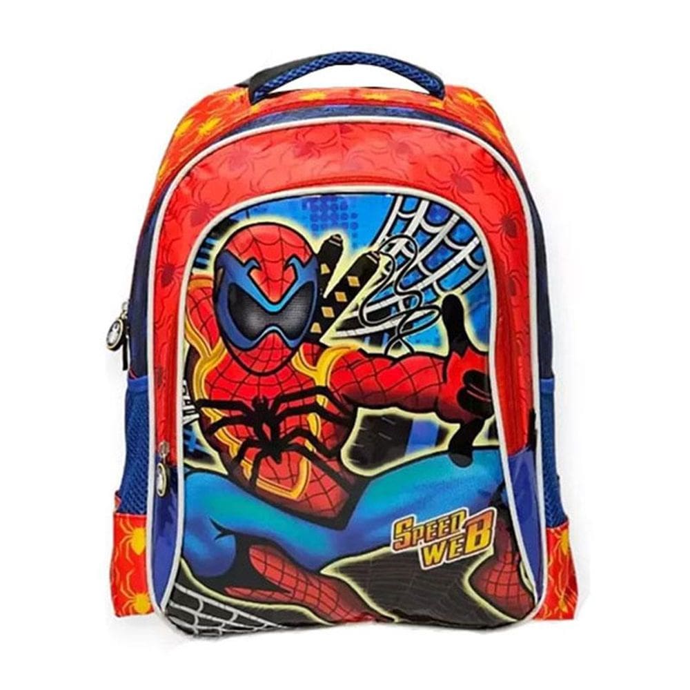 Mochila Escolar Infantil Speed Web M4641 Vermelho - Ponto Verde