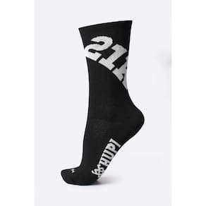 Meia HUPI 21k Ultra Preto - LT para pés menores 34-38