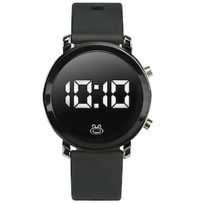 Relogio Digital Aço Inox Qualidade Premium Feminino Caixa