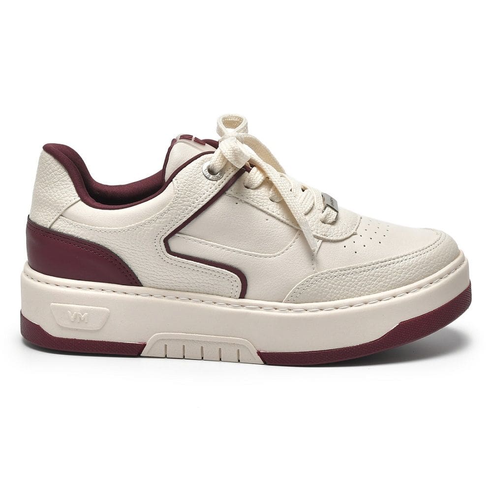 Tênis Casual Via Marte 126-009-08 Feminino - Marfim