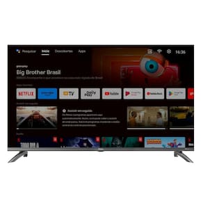 Smart TV 39" Philco LED Android Borda Infinita PTV39M9GACGB