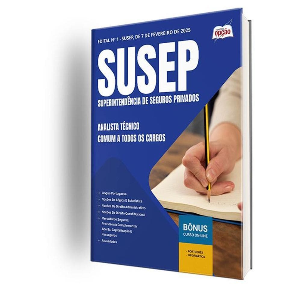 Apostila Susep 2025 Analista Técnico Comum A Todos Os Cargos