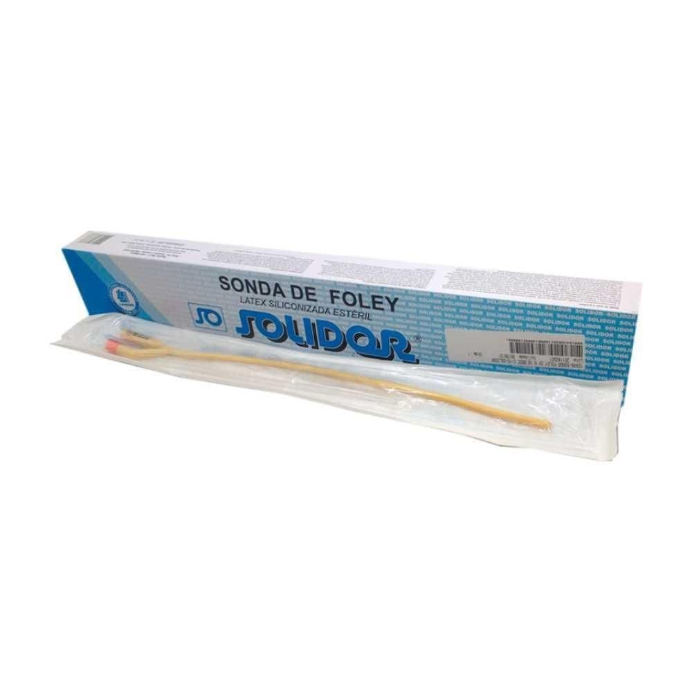 Sonda De Foley 2 Vias Número 14 Solidor - 10 Unidades