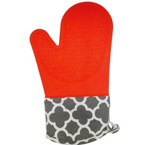 Luva Térmica p/ Cozinha 31cm 2445631 Vermelho - Quanhe