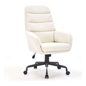 Cadeira Poltrona Escritorio Giratoria Cotton Neve Ate 120kg