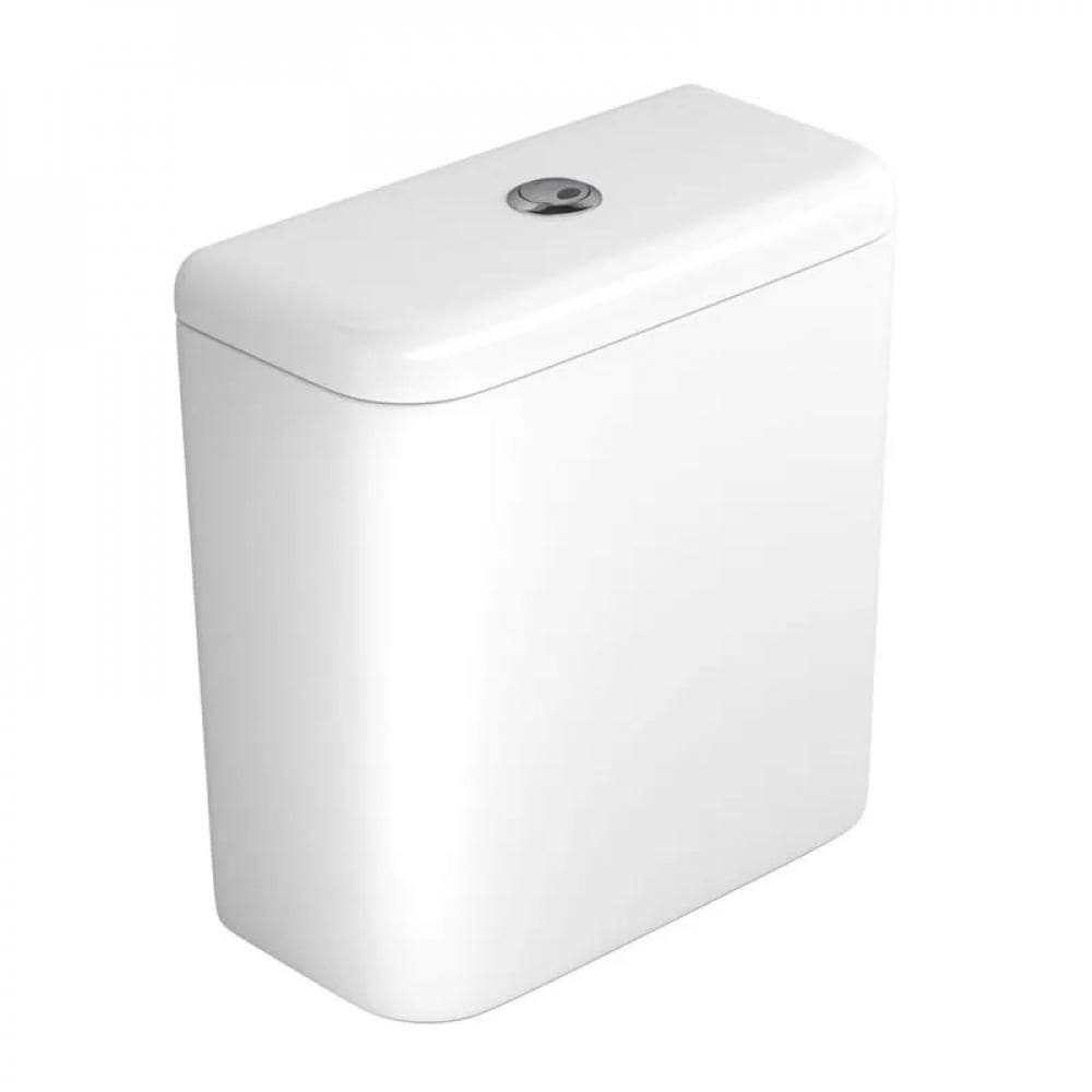 Caixa Acoplada Monocromática Carrara Branca Deca