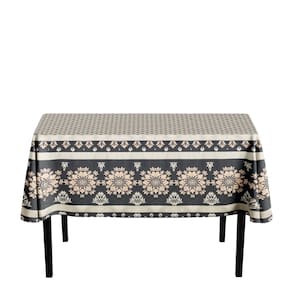 Toalha De Mesa - 6 Lugares - Retangular 1,40x2,10m Estampada