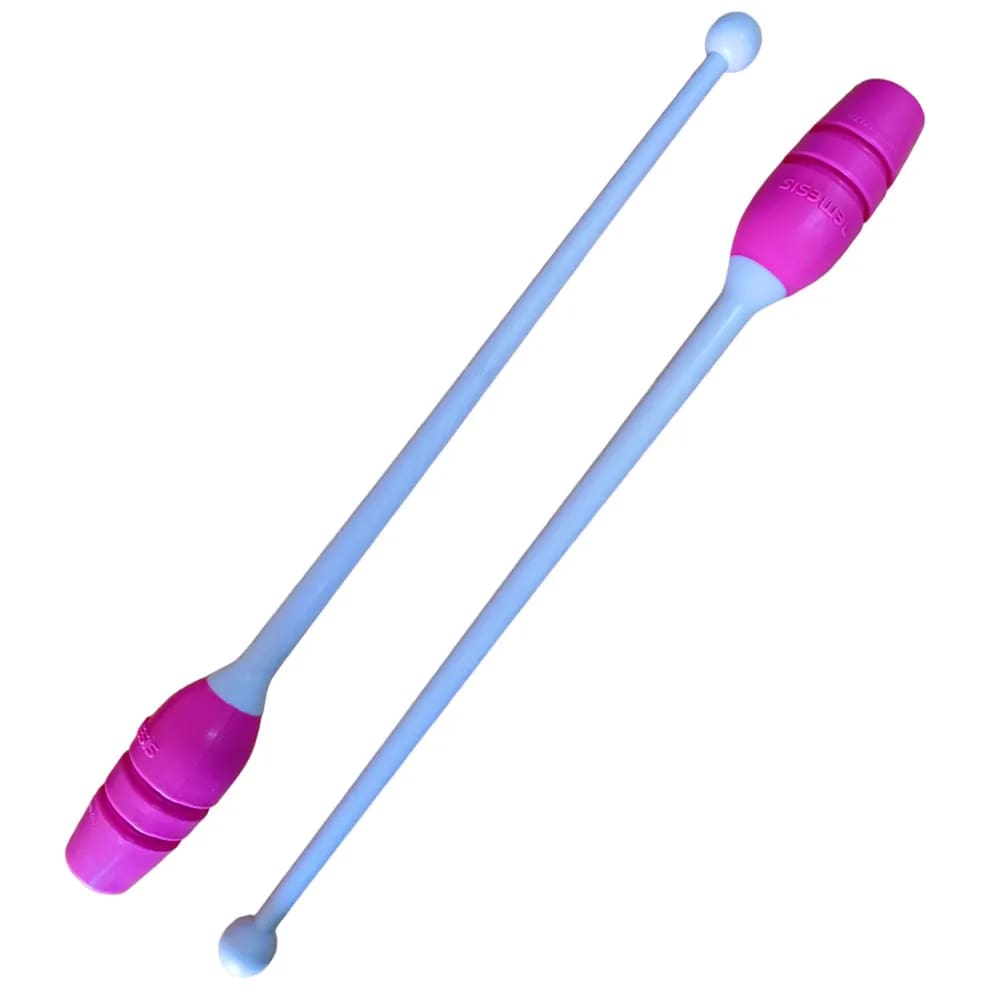 Par de Maça Ginástica Rítmica Duo Infantil/Juvenil 40cm - Tuimader