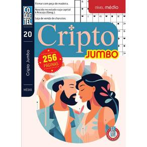 Livro Coquetel Jumbo Cripto Nível Médio Ed 20