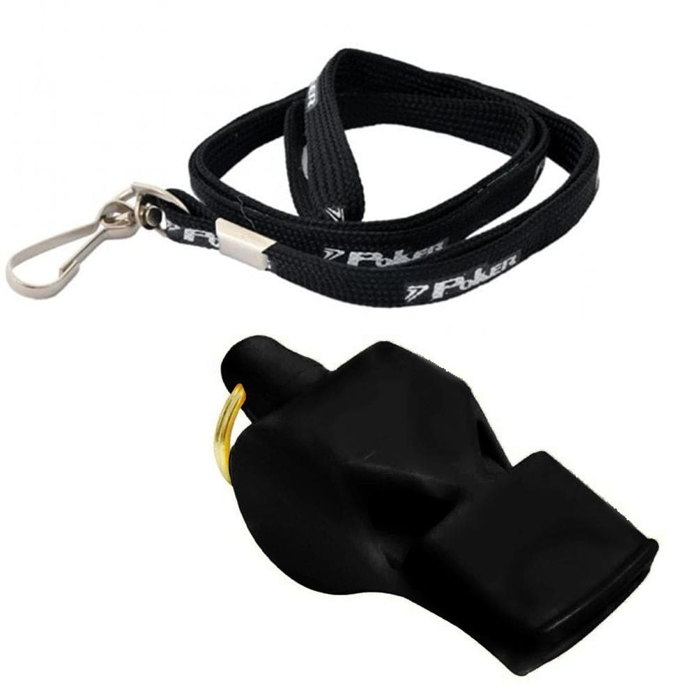 Apito Poker Sabia Plastico Com Cordão