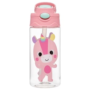 Garrafa squeeze infantil Tritan BubaZoo Unicórnio Buba 450 ml