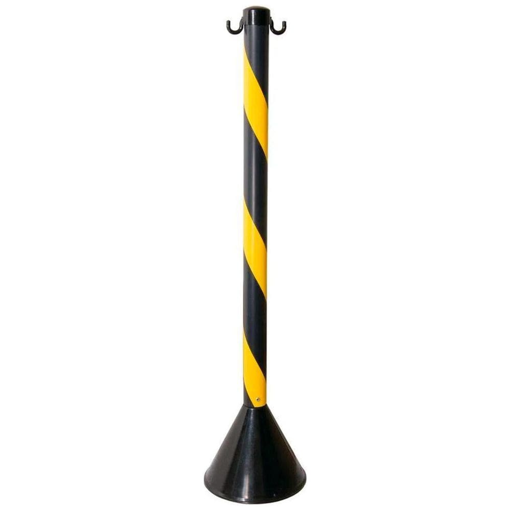 Pedestal Plástico Preto/Amarelo 90Cm Vonder