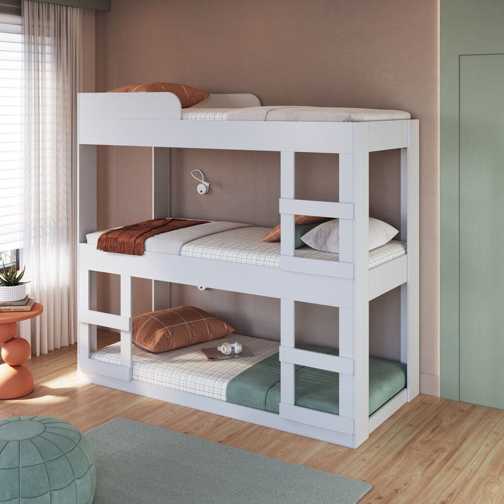 Treliche Solteiro 80 Évora 184,4cm X 195cm Branco