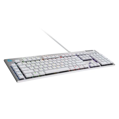 Imagem do produto Teclado Mecânico Gamer com fio Logitech G815 Switch Brown Tactile - Branco em Casas Bahia