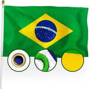 Bandeira XIFAN Brasil País Nacional Brasileiro 90x150cm Nylon