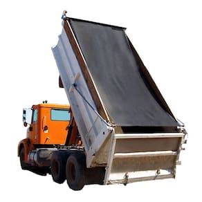 Lona de malha para elevador de caminhão basculante de 7 pés x 16 pés - Heavy Duty