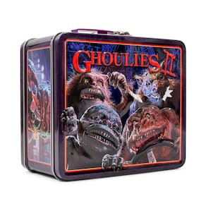 Lancheira Toynk Ghoulies II, organizador de latas de metal em estilo retrô