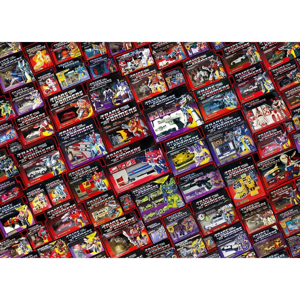 Quebra-cabeça Toynk Radical Robots 1000 Pieces 80s Nostalgia