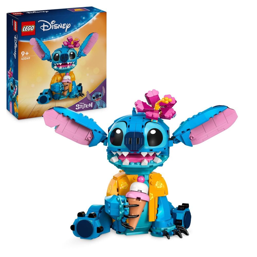 Conjunto de modelos LEGO Disney Stitch de brinquedo de construção 43249